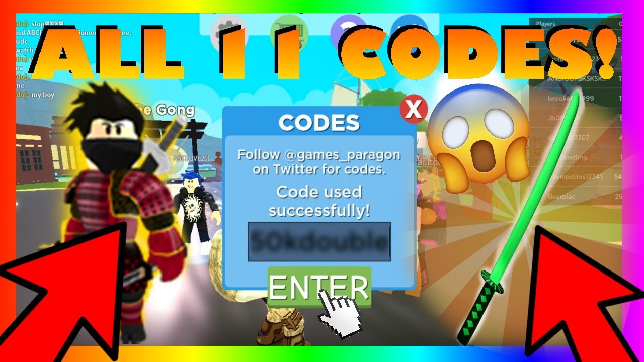 Where to find codes for katana simulator? (See all active codes here)
