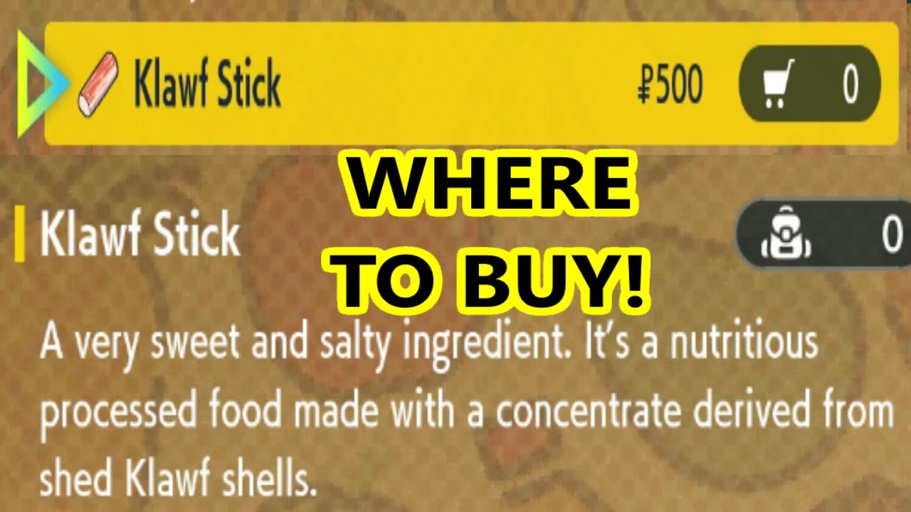 Where to buy Klawf Stick? Find it here easy