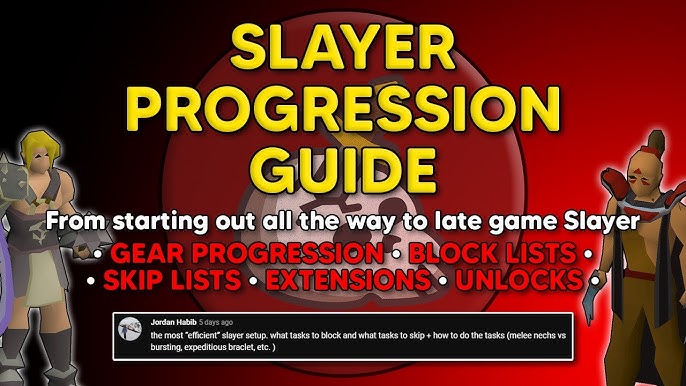 Creating Your OSRS Slayer Block List: Tips and Tricks for Beginners