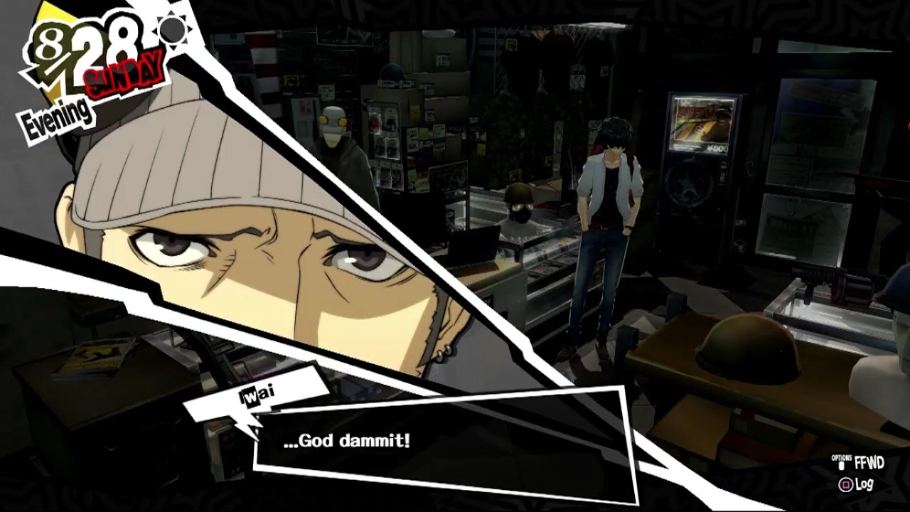 What are the best answers for the iwai confidant guide? Get all the correct dialogue choices!