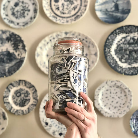 What can you make with porcelain shards? Explore these cool DIY projects for your broken china pieces.