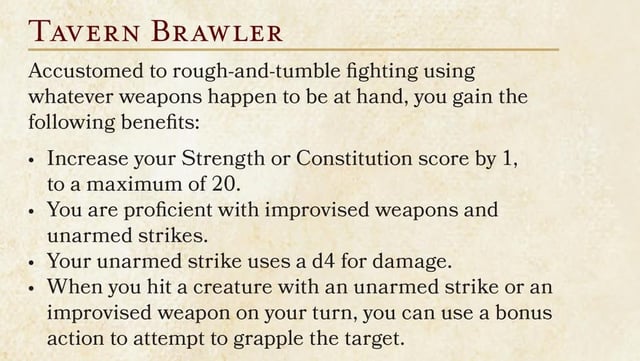 Why pick the 5e Tavern Brawler feat? Discover the fun ways it can change your game.