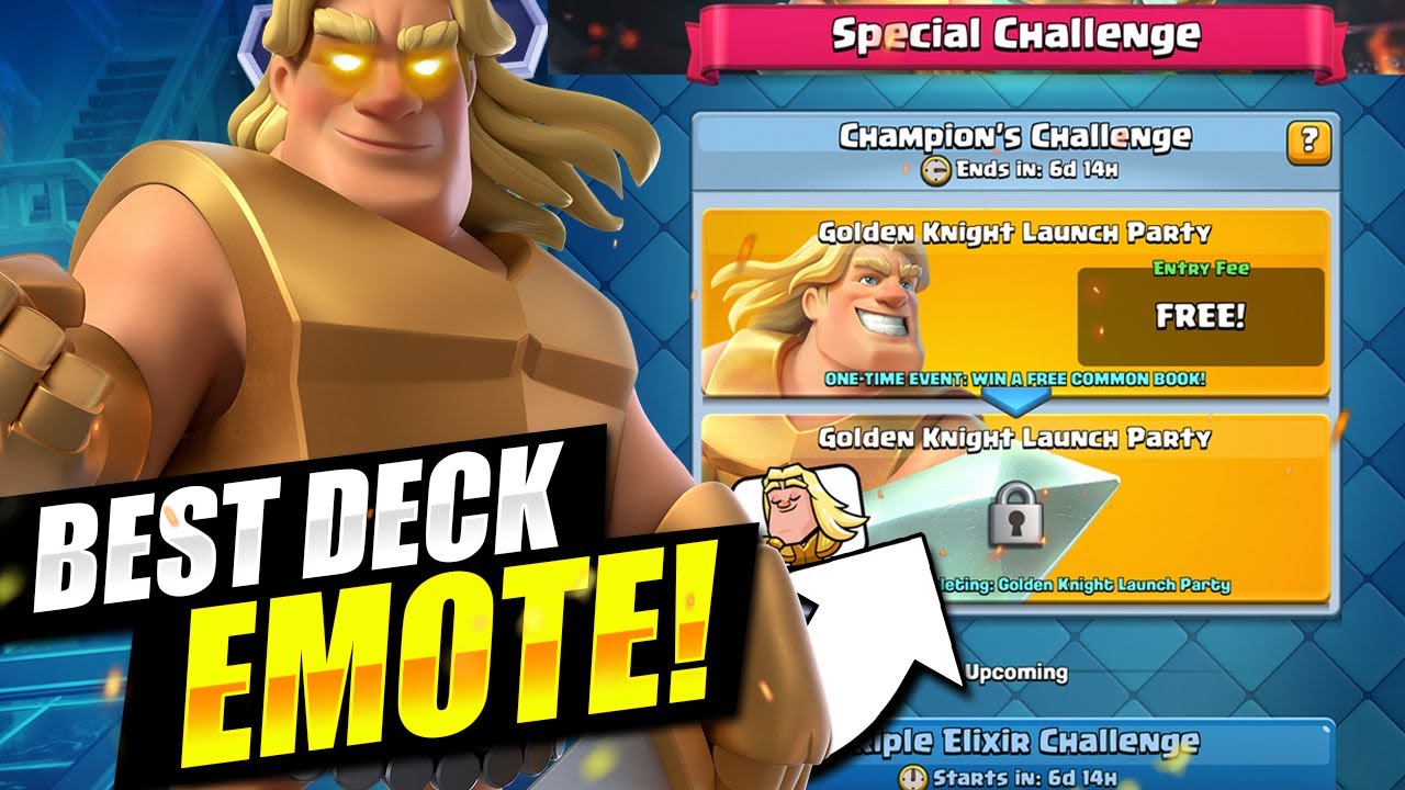 Looking for a powerful gold knight deck (try these top player builds for easy victories)
