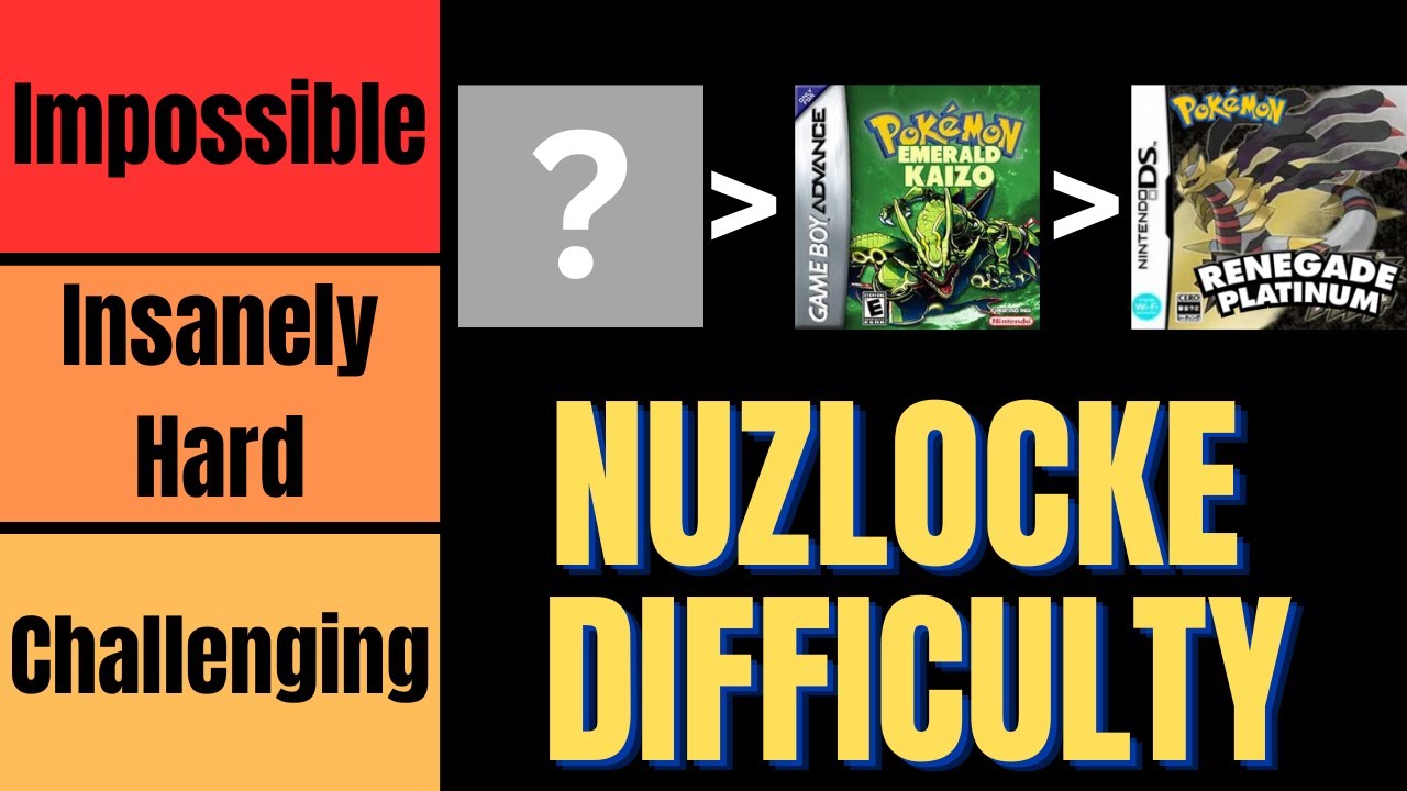 Pokemon difficulty rom hacks?!