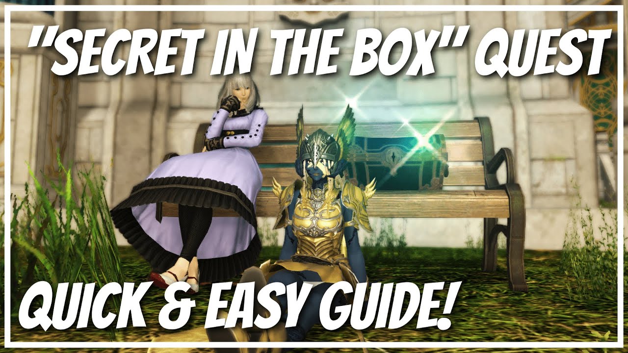 FF14 Secret in the Box What Do You Get Discover Your Box Loot