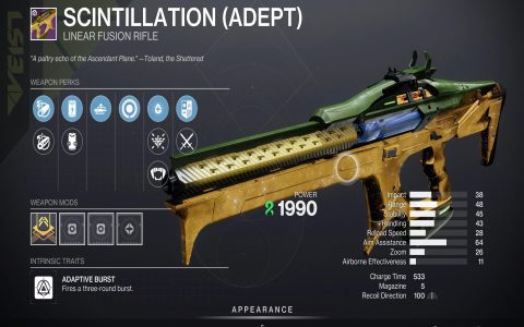 What is the Slayers Fang god roll? Essential perks you must have for this amazing sword.