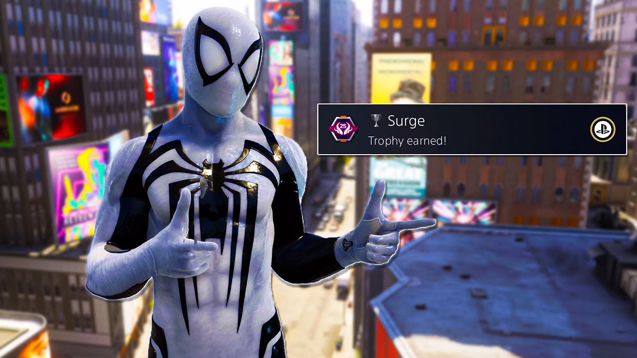 How to get surge trophy spiderman 2 (simple steps unlock fast)