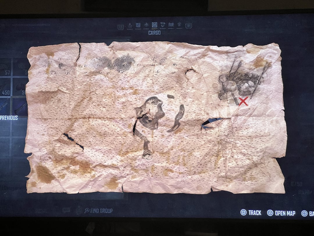 Secret Spots Skull and Bones Very Old Treasure Map Locations Unlocked